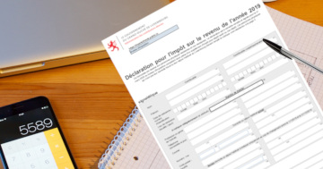 Déclaration d'impôts 2020
